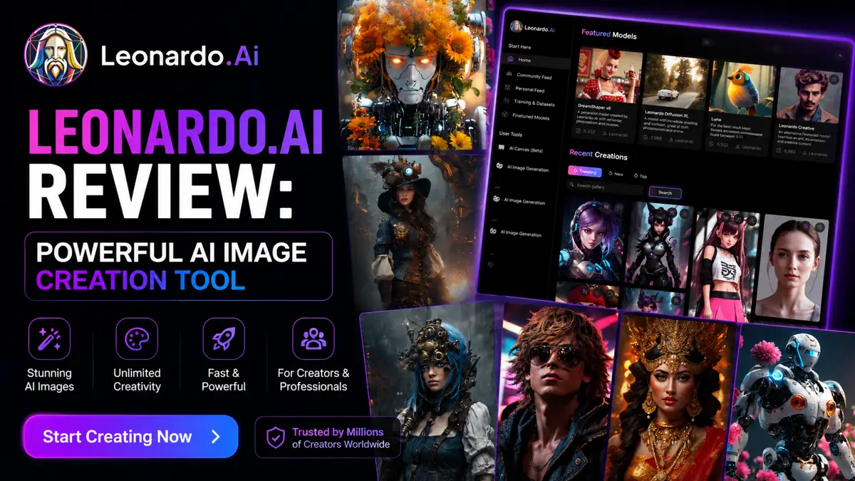 Leonardo.ai AI image creation showcase