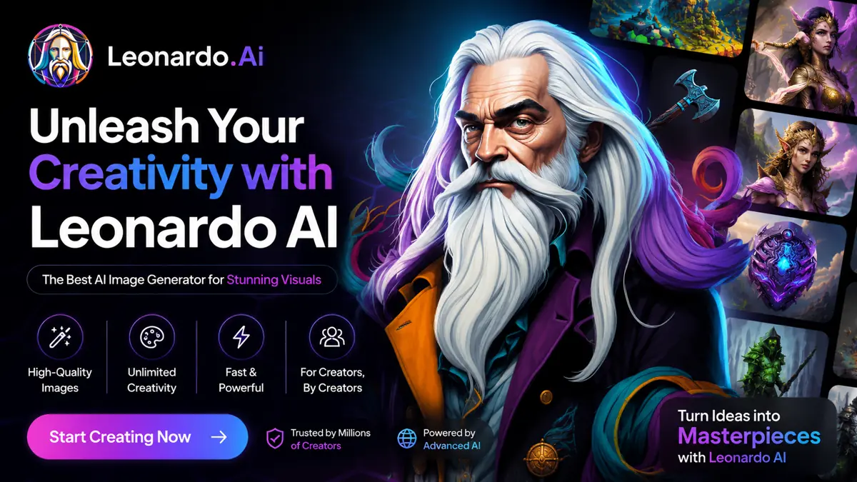 Leonardo AI image generation examples