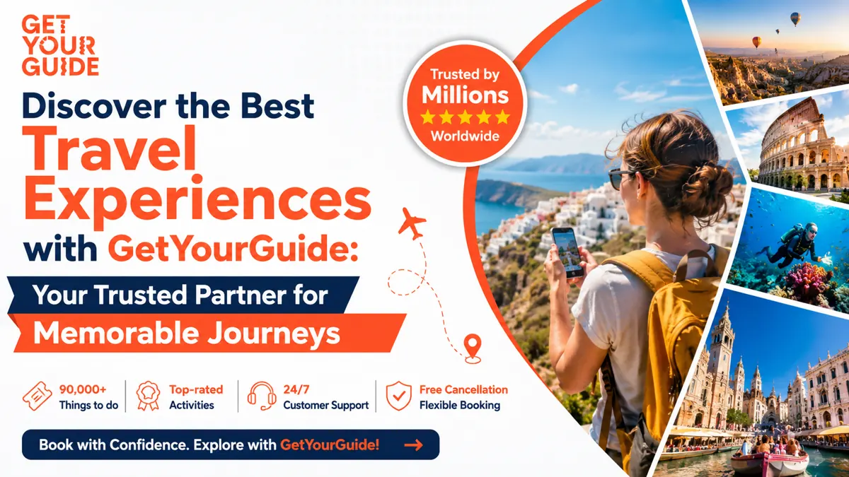GetYourGuide travel experiences