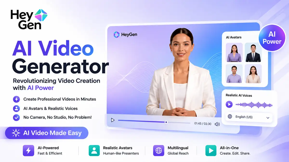 HeyGen AI video generator