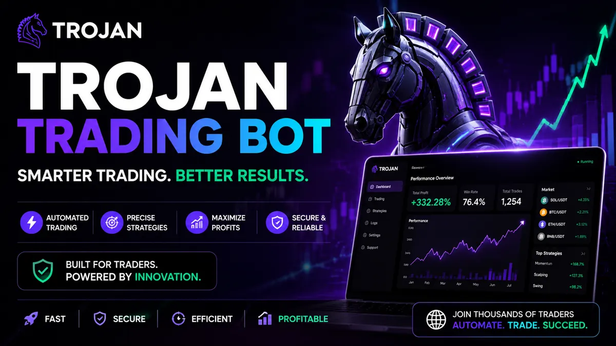 Trojan Trading Bot Solana Telegram interface