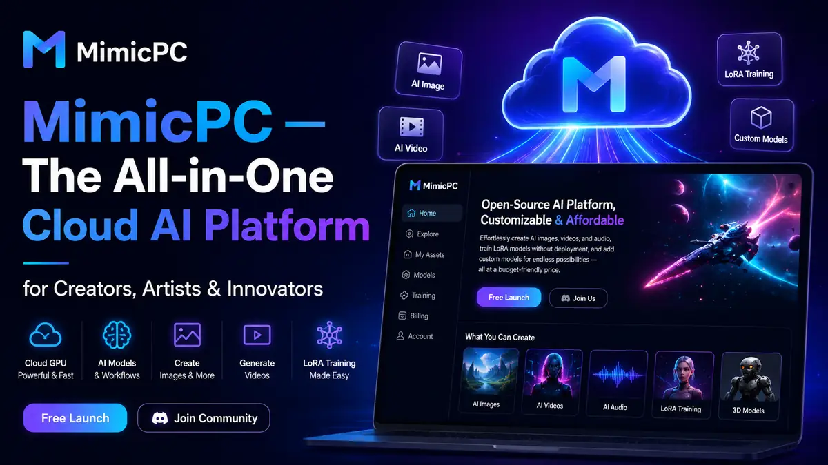 MimicPC cloud AI platform